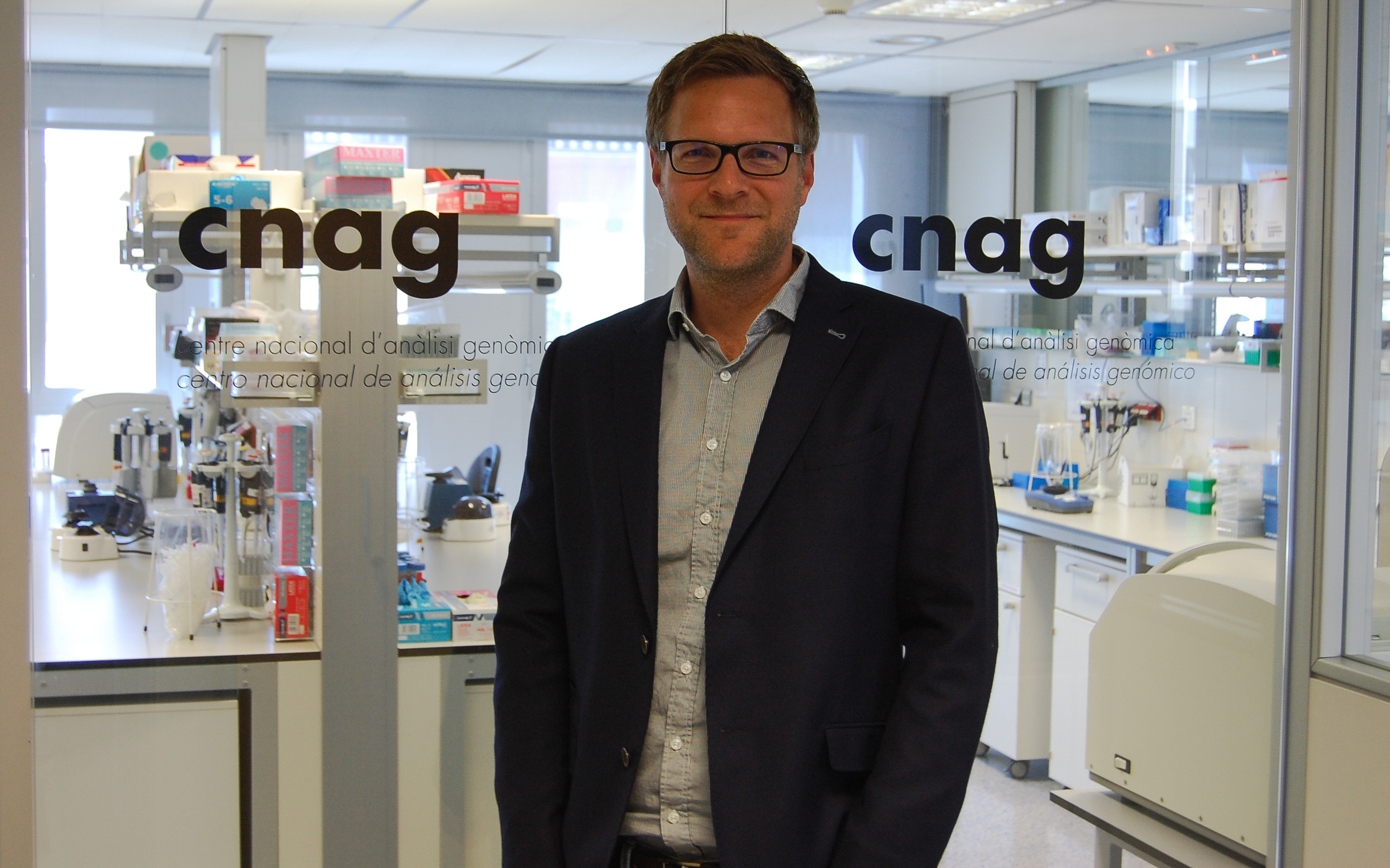 Image: Dr. Holger Heyn, leader of the CNAG-CRG Single Cell Genomics team
